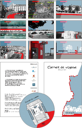 Illustration animation film Carnet de voyage